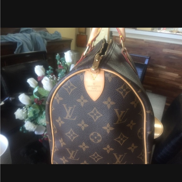 Louis Vuitton Monogram Satchel - Brown and Tan - Picture 5 of 9